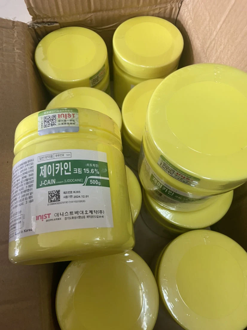 Wholesale Price 15.6% 25.8% 29.9% 50% Reducing Pain 500g Tattoo Numbing Cream