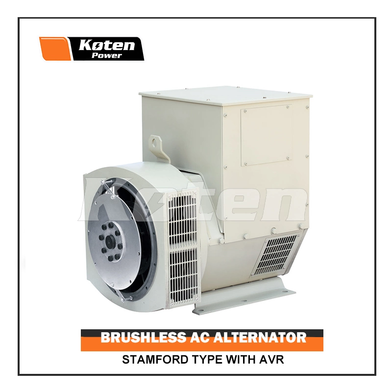 Koten 128kw 160kVA alternador de CA síncrono sin escobillas para generador diésel