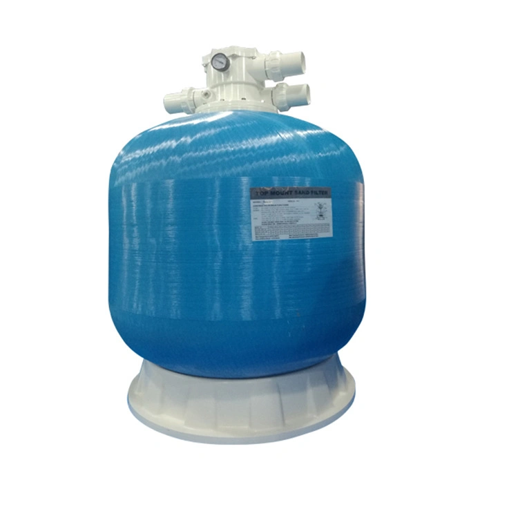 Multi Ventile Rapid Swimming Pool Fiberglass Tank Top Mount Wasser Well Sandfilter für die Wasserreinigung im Pool