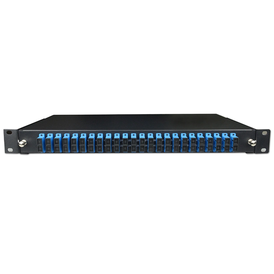 CWDM, 20nm Channel Space, with 5% Bi-Direction Monitor Single Fiber 9 Channels Bi-Direction, 18 Wavelengths, 1ru 19 Rack Mount, 2 Slots