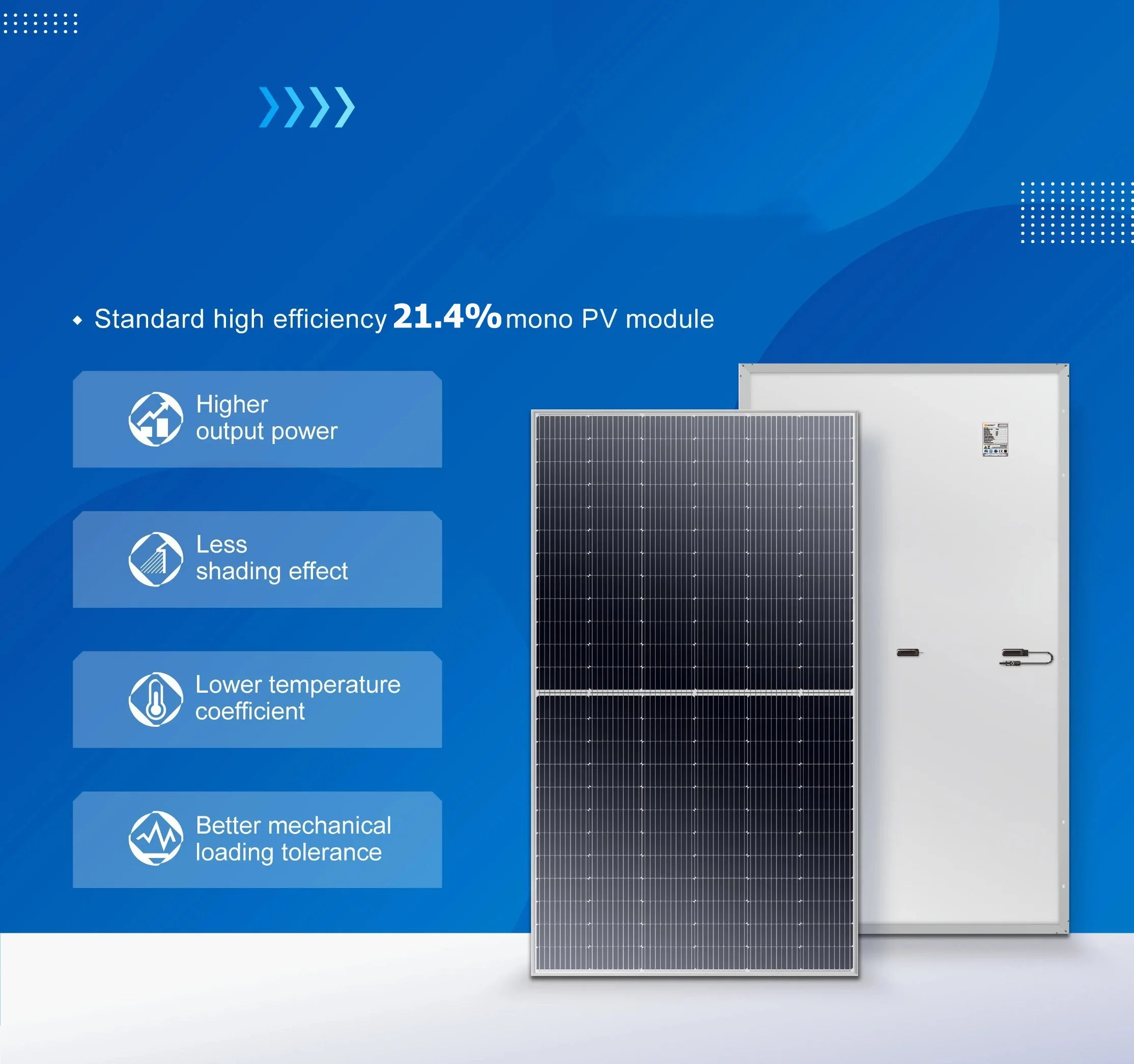 La mitad de la celda Solar Panel con las Energías Renovables en el panel de inicio