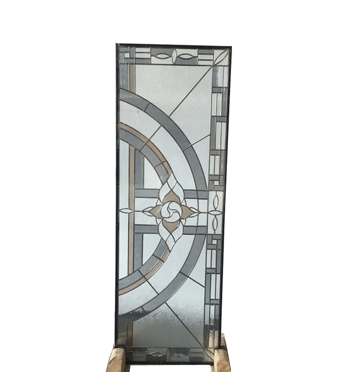 Embroidered Glass Frosted Glass Bathroom Door