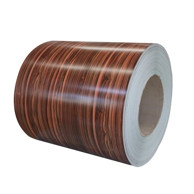 Factory Manufacture PPGI PPGL Steel Coil/Roll Printed Wooden Pattern Galvanized Aluzinc Steel Coil