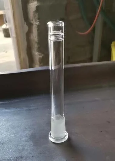 4 Inches Double Groove Glass Diffusor Downstem