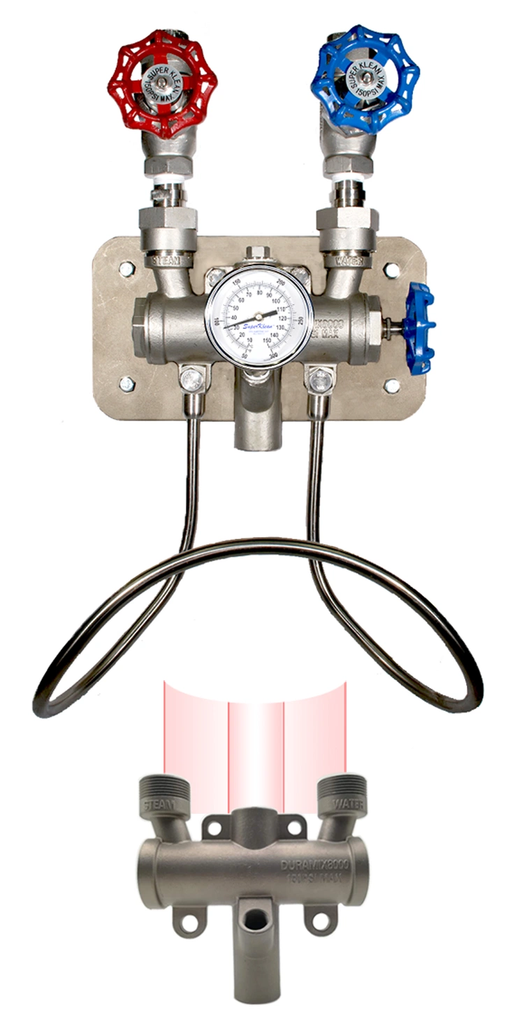 OEM-Präzisionsguss 304 316 Edelstahl Dampfventil Körper Gussteile