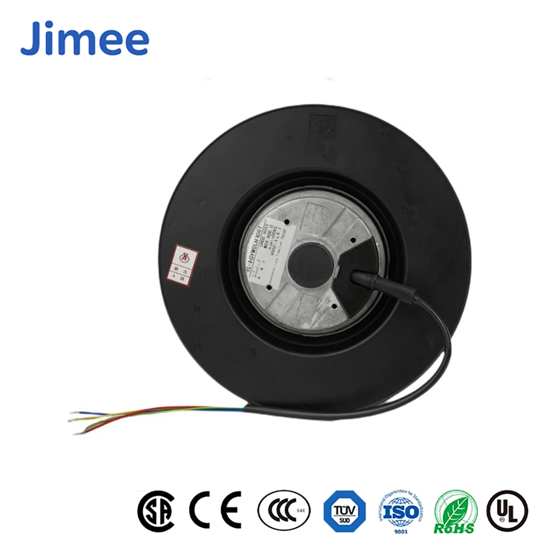 Jimee Motor China الحمام مروحة العادم Jm133D4a2 36-57 (VAC) فولتية التشغيل مراوح الطرد المركزي EC مروحة محورية مثبتة على السقف لـ تبريد الهواء