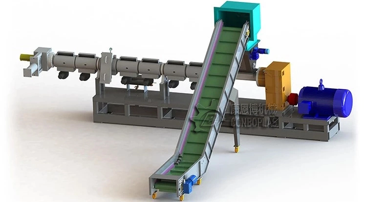 Wholesale/Supplier Plastic Recycling Water Ring Die Face Cutting PP PE Film Granulating Machine Line Equipment