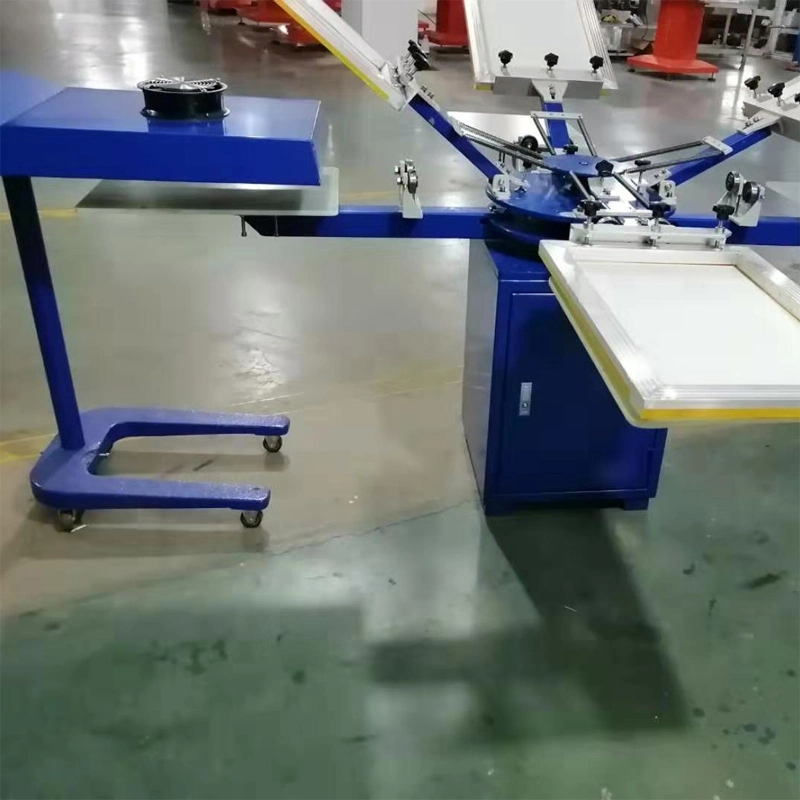 Spm 4/6/8 Colors Manual Screen Printing Machine for T-Shirt/Non-Woven Bags