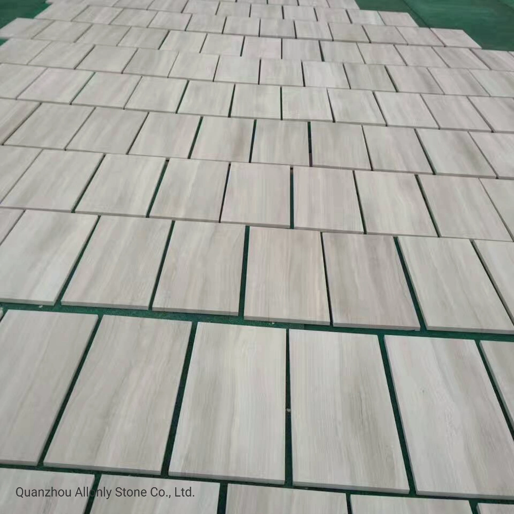 Natural Stone White Serpeggiante/White Wooden Marble for Flooring Wall Countertop Mosaic