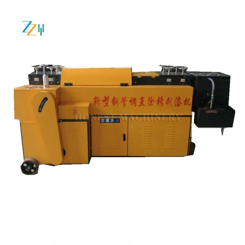 Automatic Steel Pipe Straightening Machine and Polishing Derusting Machine