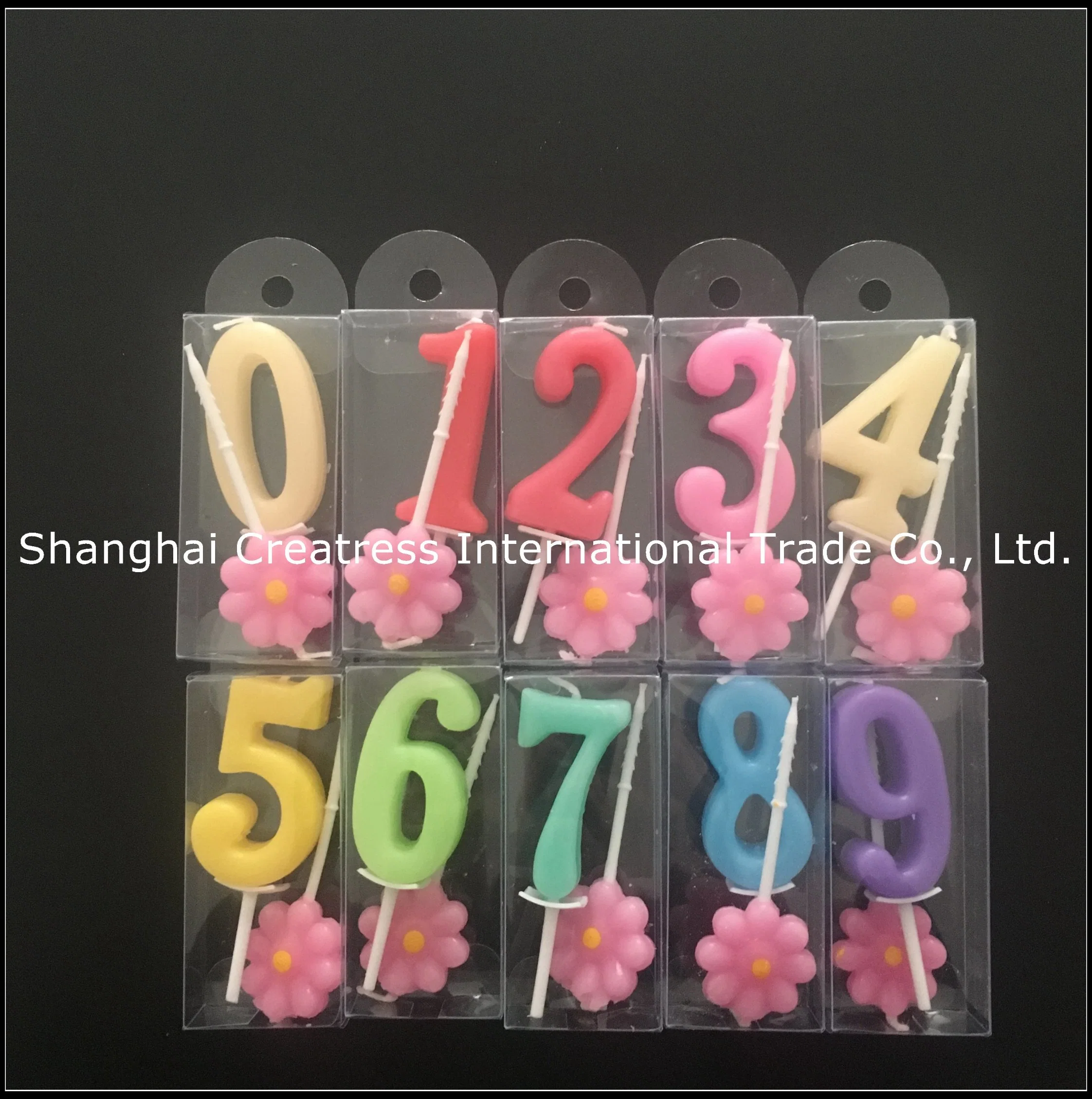 Wholesale/Supplier Elegant Design Factory Price Professional Produce7 Day Number Candles