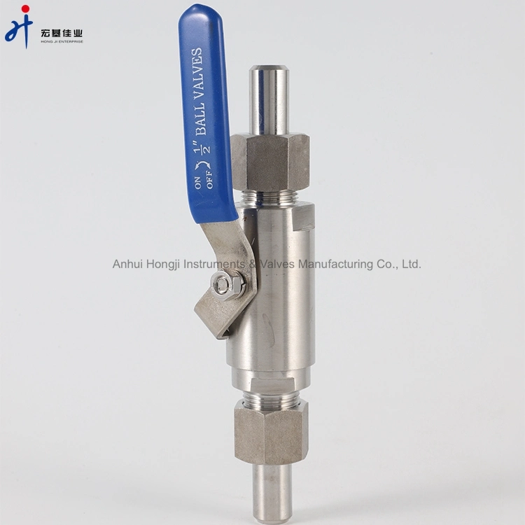 High Pressure Mini Ball Valve Stainless Steel Ball Valve with Male Thread NPT