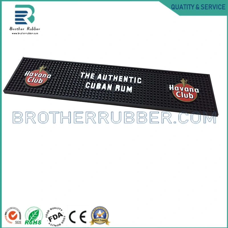 Factory Custom Color Printed Logo Bar Mat Bar Table Mat