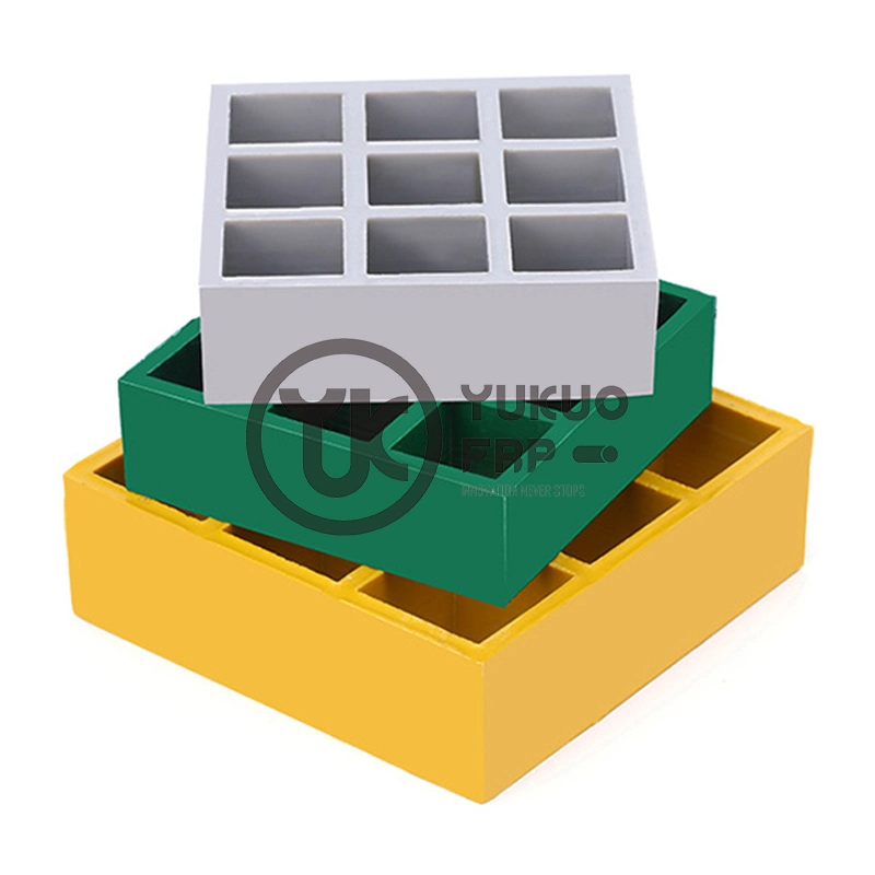 Outdoor Trench Drain Grating Cover Moulded FRP Grating