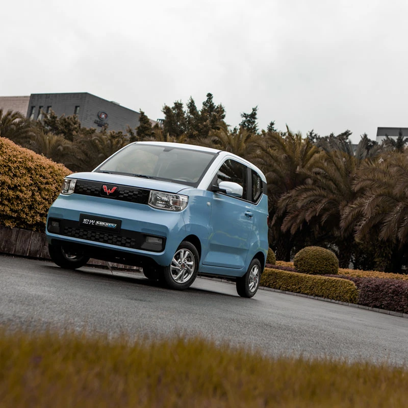 Nuevo coche eléctrico de la energía de conducción de adultos Wuling Mini EV nuevo coche eléctrico completamente cerrados.