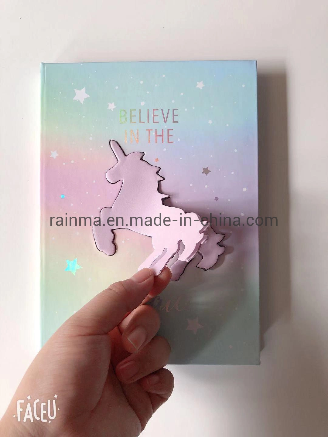 Magic Notebook with Unicorn Sticky Notes for Novelty Stationery Promotional Gift Supply