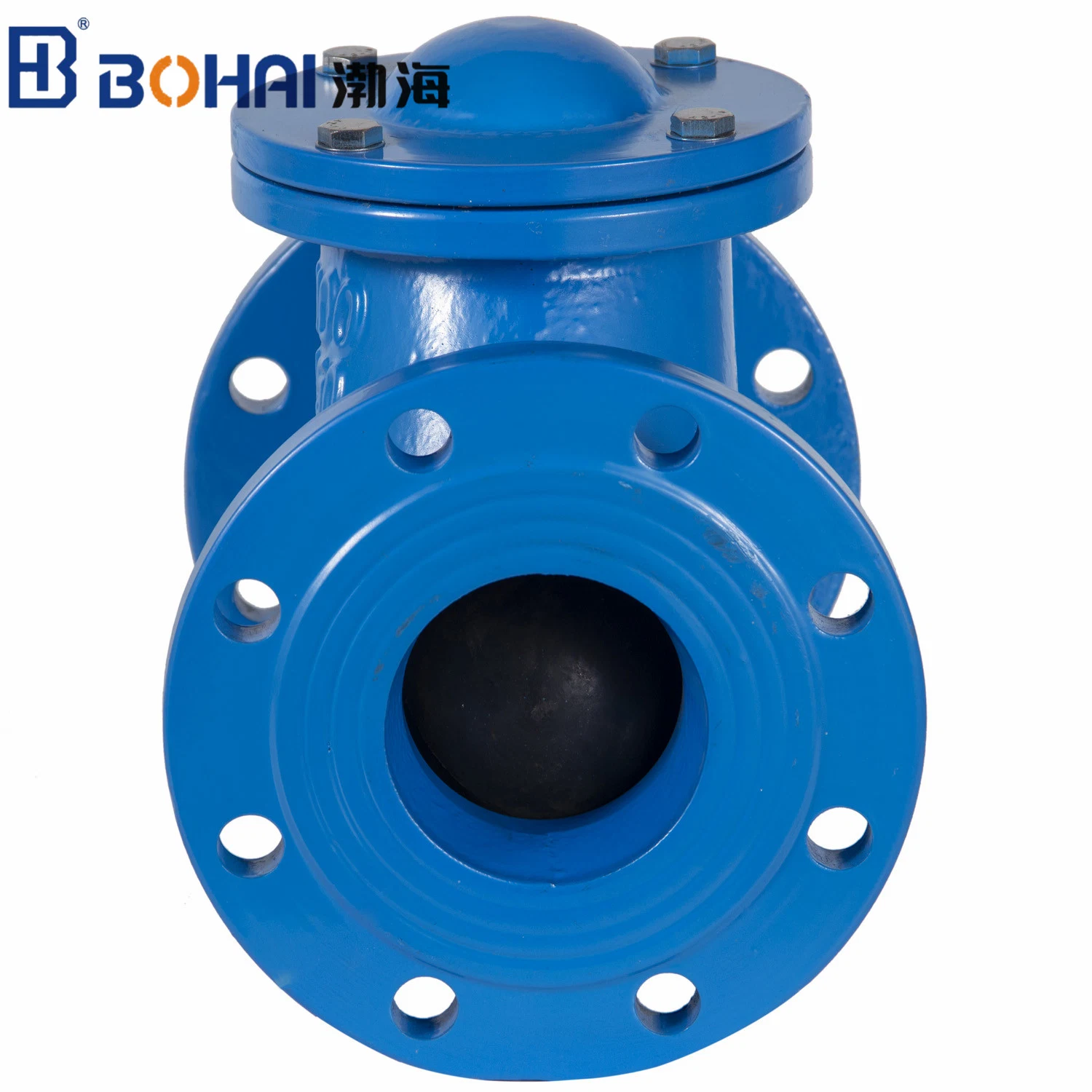 Cast Iron Flange End Ball Check Valve as Open-Close Equipment