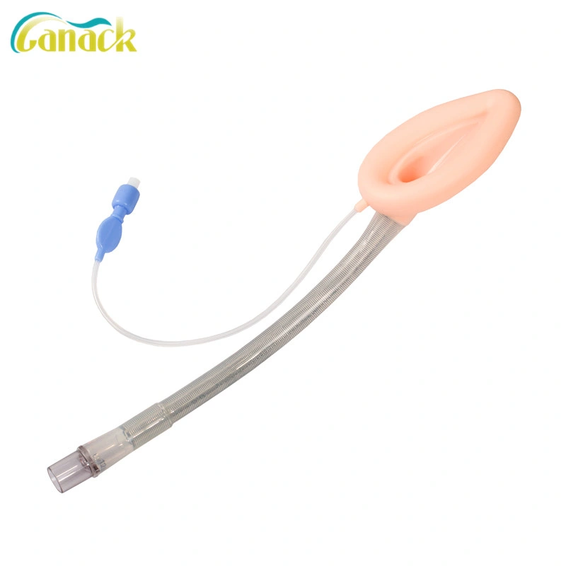 Ce ISO Approval Medical Disposable Reinforced Silicone Laryngeal Mask Airway