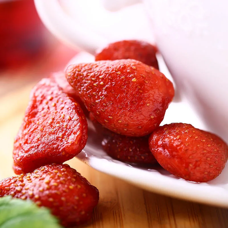 Freeze Dried Fruit and Vegetables Healthy Food 100% Strawberry Freeze Drying Strawberry