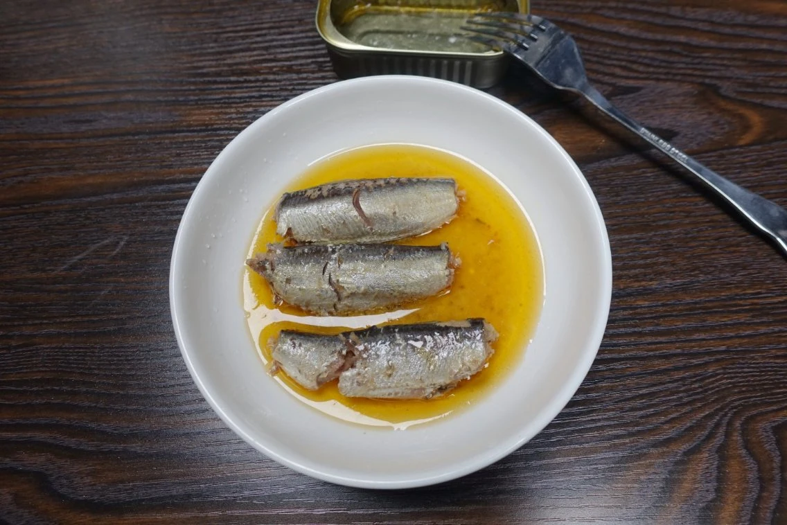 Fresh Seafood Tin Fish Canned Sardine in Oil for Morocco Market