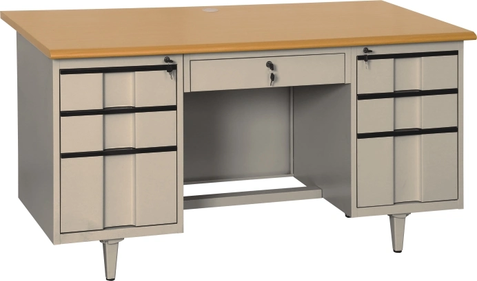 Steel Office Furniture 4 Drawer Office Desk