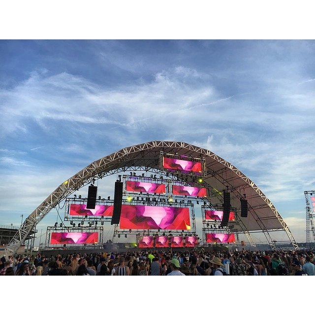 P2.9 3D 3.91 P4.81 píxel al aire libre de publicidad de tono fijo móvil Vídeo Billboard el panel de pared TV LCD LED de sustitución de los precios de la fase de la pantalla de visualización para el concierto