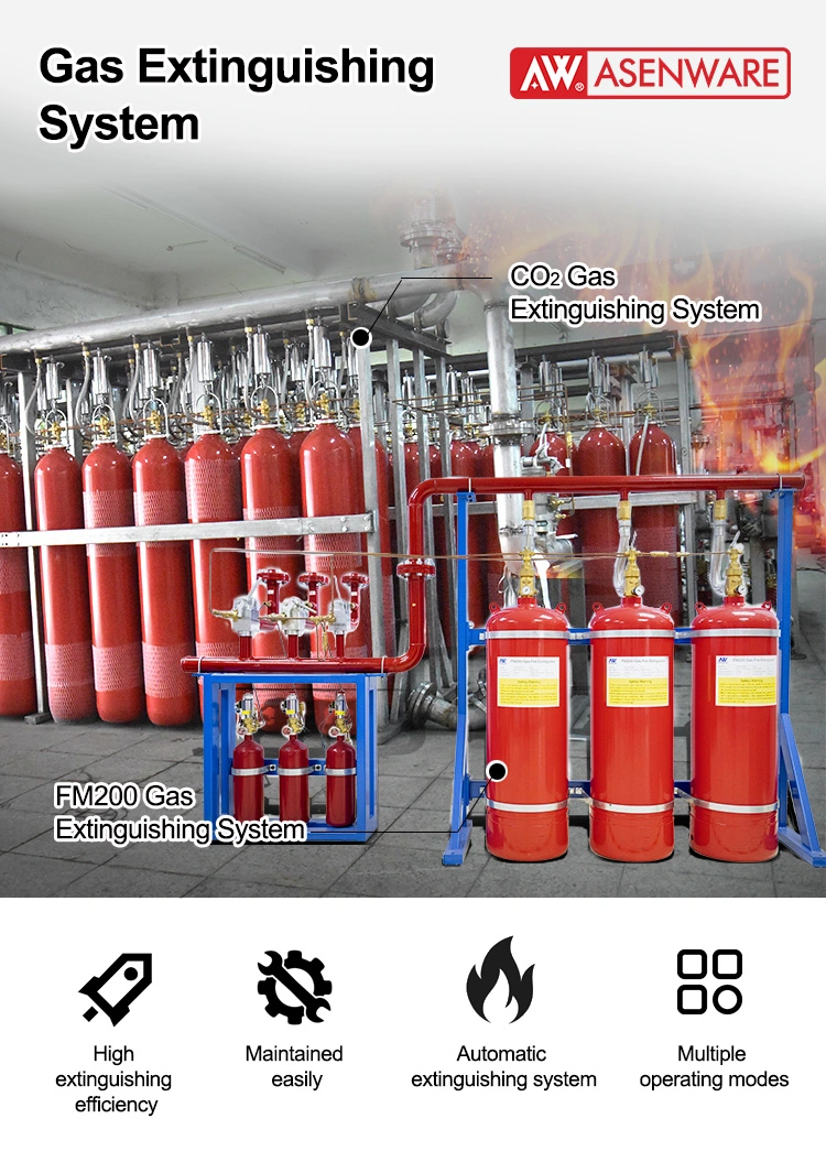 Aw-FM200 Asenware Gas Fire Extinguishing System