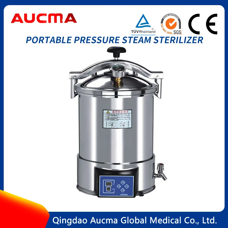 18L 24L Digital Display Pressure Steam Portable Autoclave Sterilizer