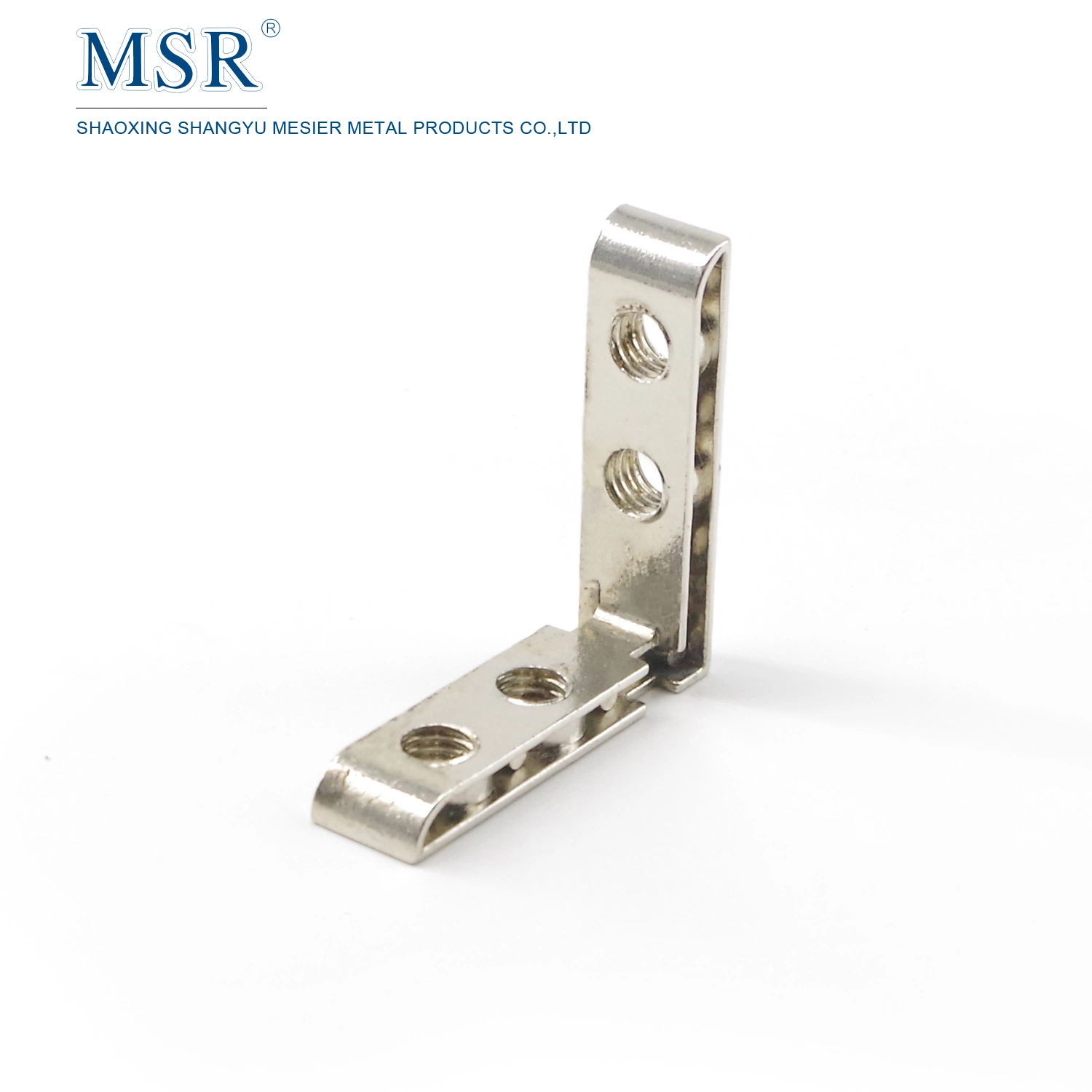 Angle Bracket 40d-8 Nickel Plated Hardware for 40 Series Aluminium Extrusion Profile