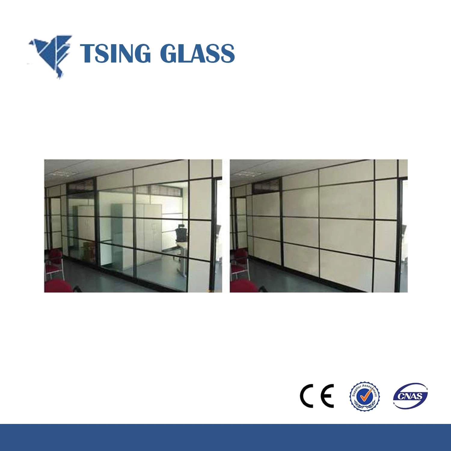 Tsing Glass Smart Film with SGS/Ce/ISO Certificate