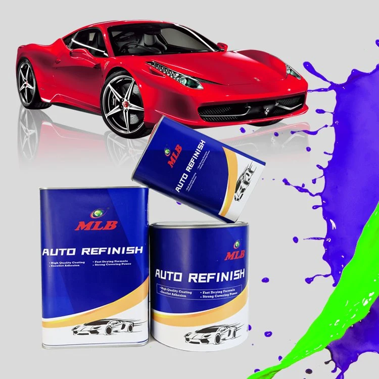 2K primer Acrílico superficie de pintura metálica para el coche de capa base Pintura