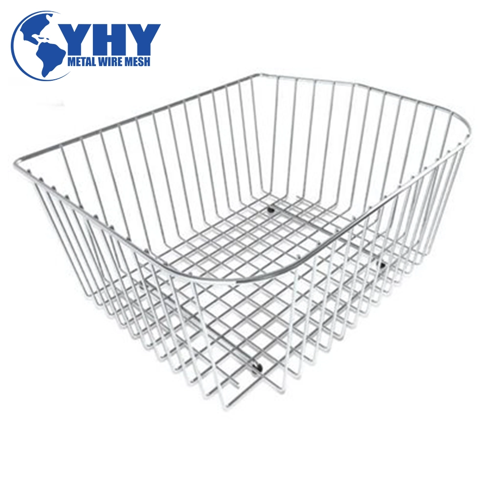 Movable Metal Wire Storage Basket