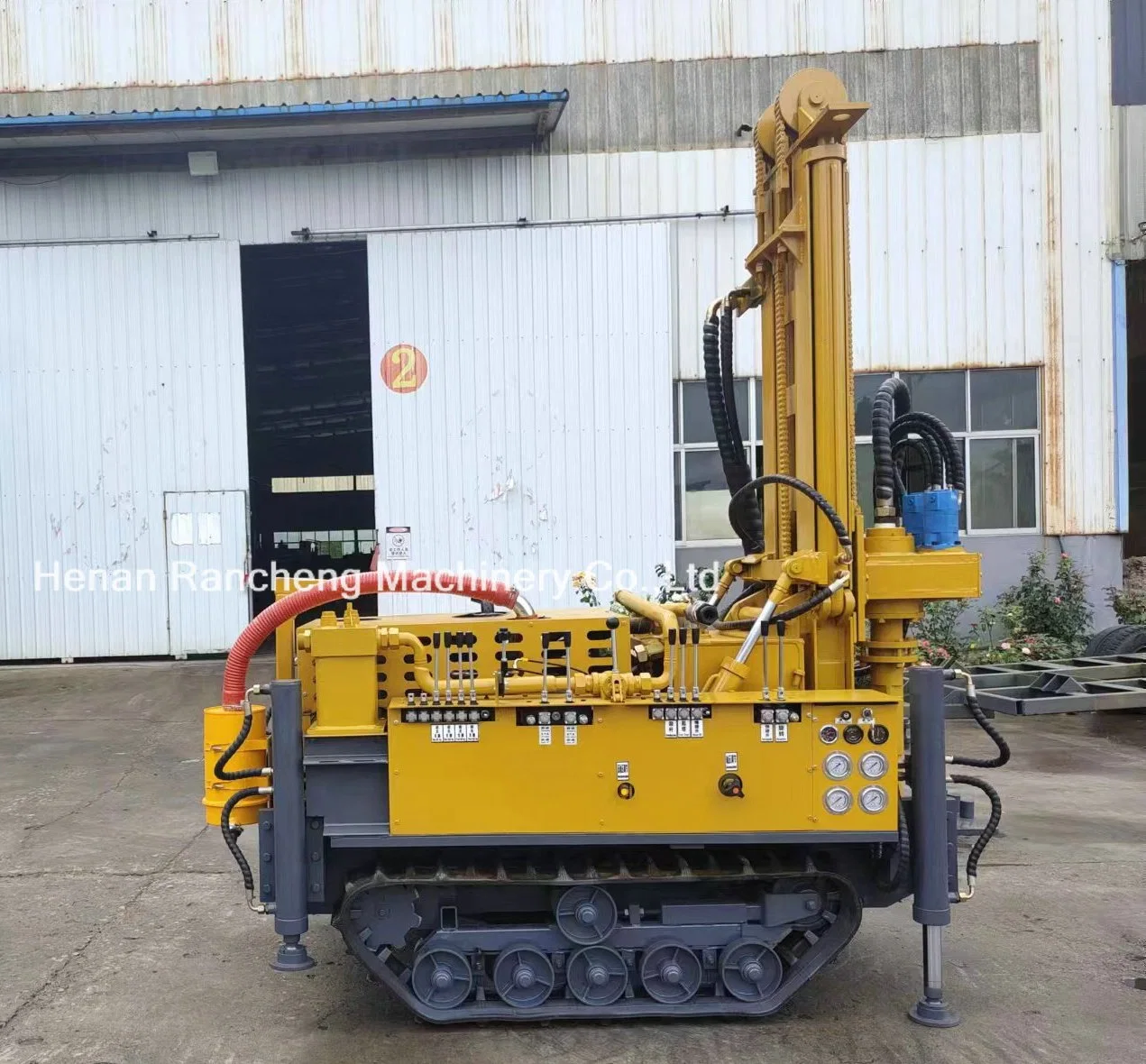 150m Small Hydraulic Crawler Mounted Borehole Drilling Machine/ Water Well Drilling Rig Price Drill Rig for Sale