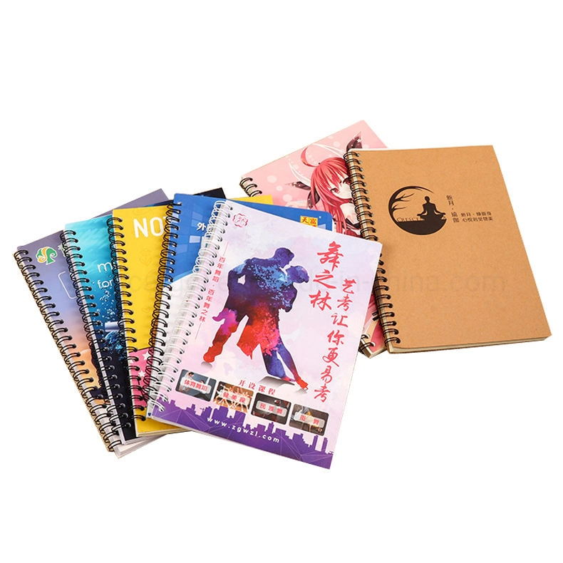 Custom Waterproof Note Book Spiral Binding Notebook PVC Cover Reusable Diary Books