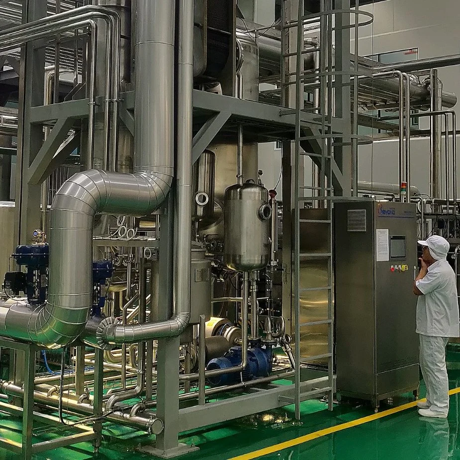 Full-automatic control 5000L/H uht milk processing line