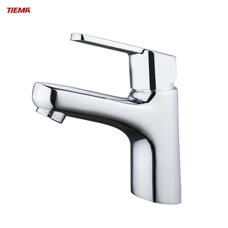 Brass Chrome Single Lever Basin Tap (ZS81203)