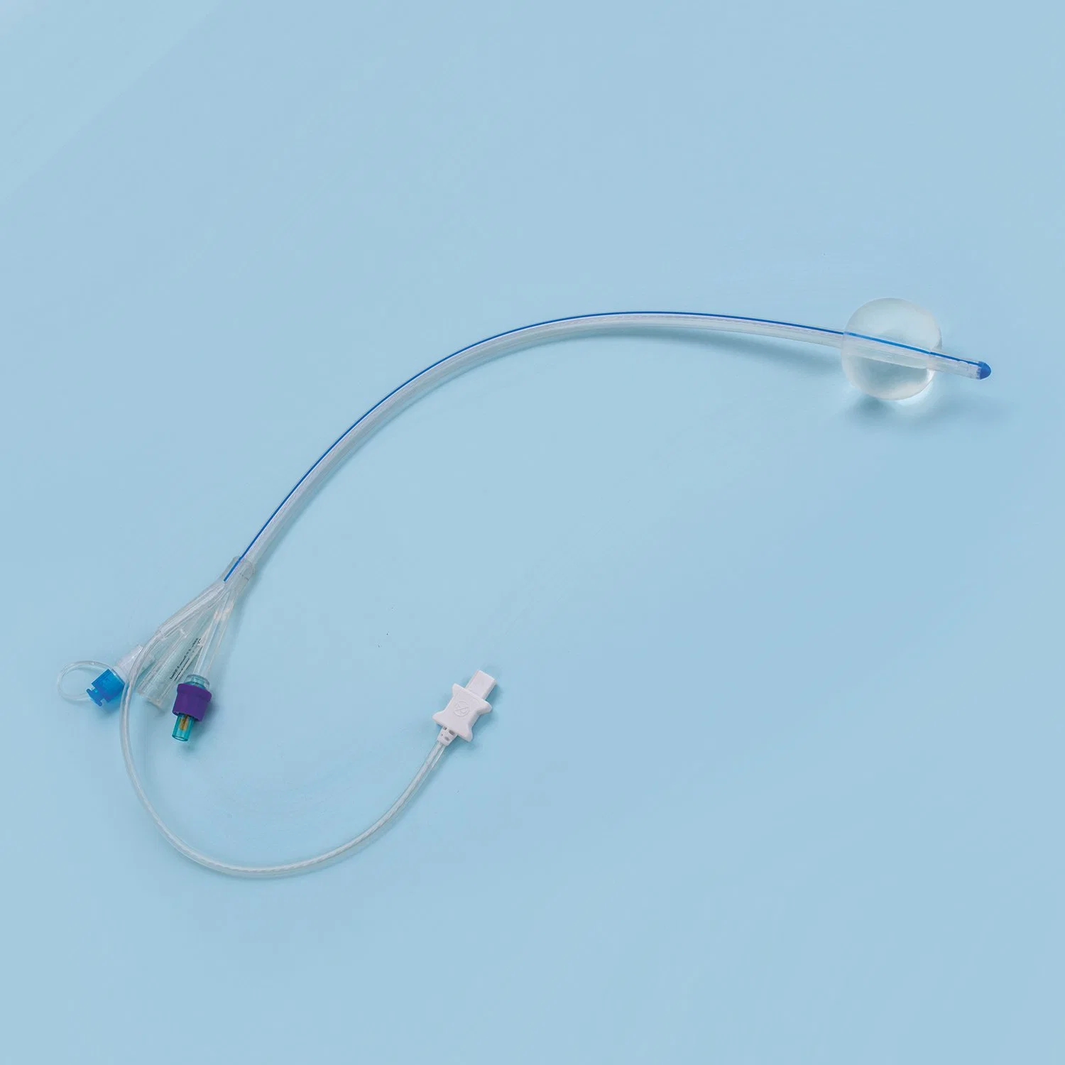 Silicone Foley Catheter with Temperature Sensor (Probe) Wholesale/Supplier