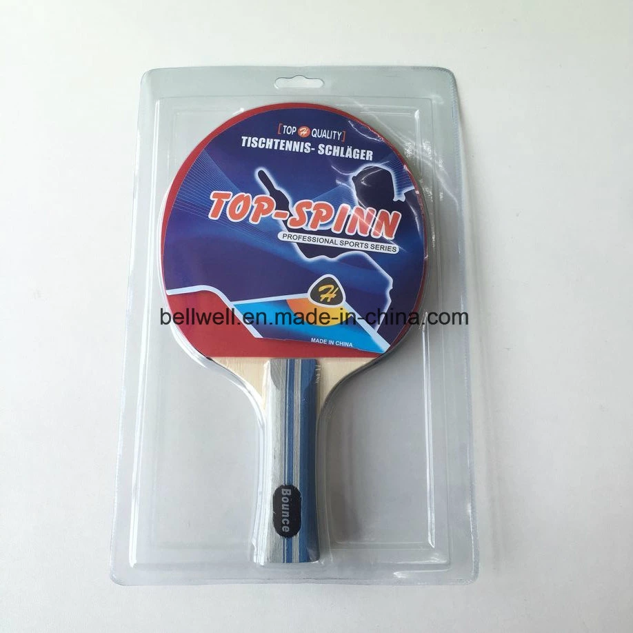 Blister Pack Tischtennis-Schläger mit Logo