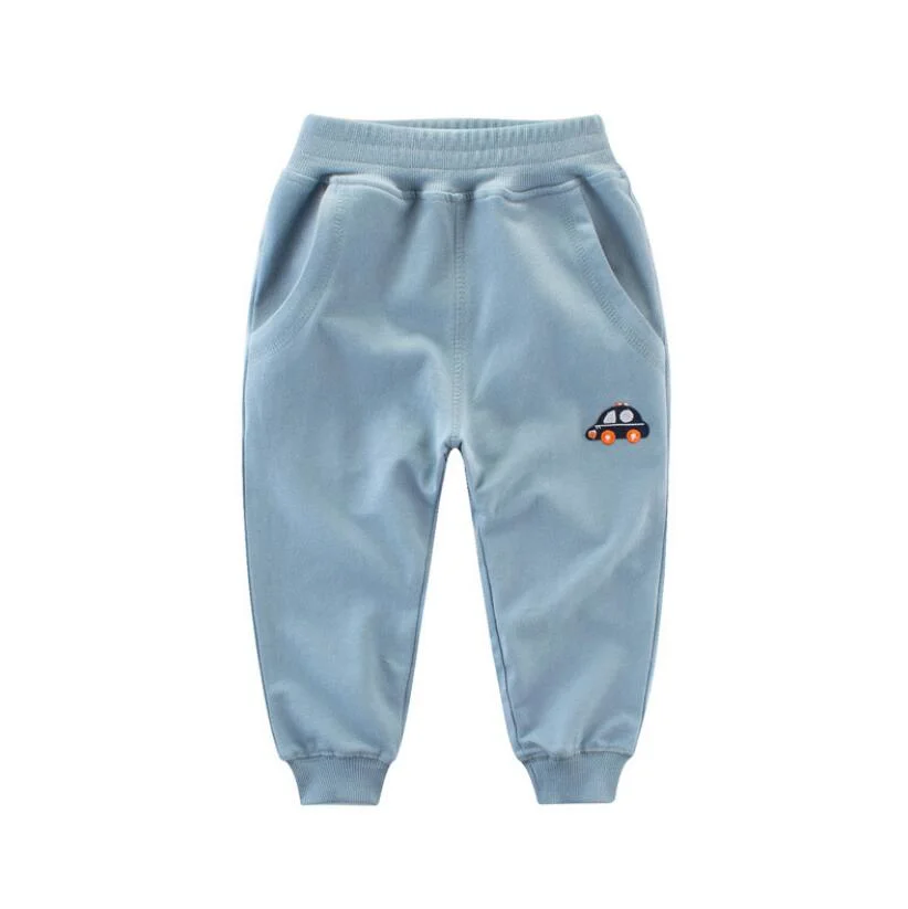 Customized Spring Summer High quality/High cost performance  100% Cotton Eco-Friendly Sweatpants Trousers Pants for Kids Children