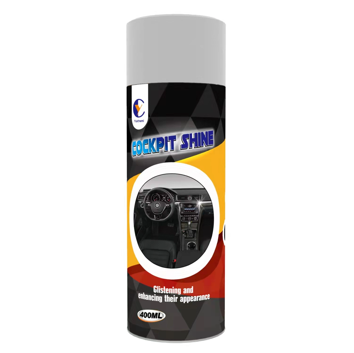 Dashboard Polish Wax Car Care Cleaner Spray Wax Car Polish Spray with Fragrance for Car Care Cleaning