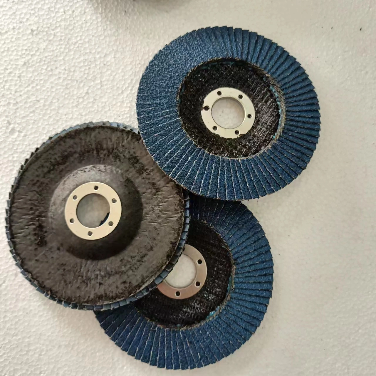 115mm Blue Germany Zirconia Silicon Carbide Highly Safe Efficient Grinding USA Quality Flap Disc Sanding Disc