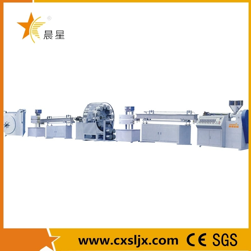 High Capacity PVC Twisted Reinforced Pipe Plastic Extrusion Line/PVC Reinforced Tube Extruding Machine
