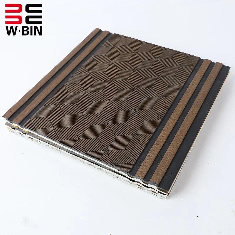 High Quality Low Price 3D Design Metal Patterns Fireproof PS Wall Panel Polystyrene Cladding Panel