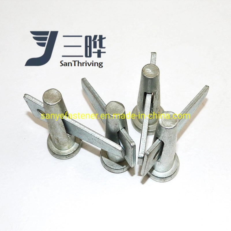 Zinc Plated Wedge and Pin with Cheap Price Aluminum Formwork Accessory Stud Pin Hot Sell Round Hollow Pin