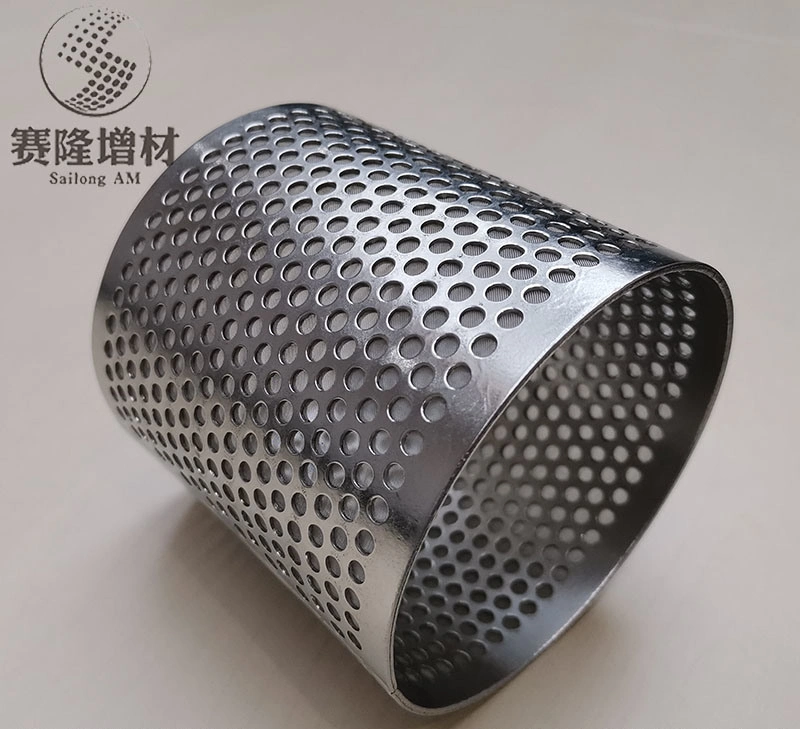 Low Price Big Perforated Woven Metal Mesh Filter with Corrosion Resistance