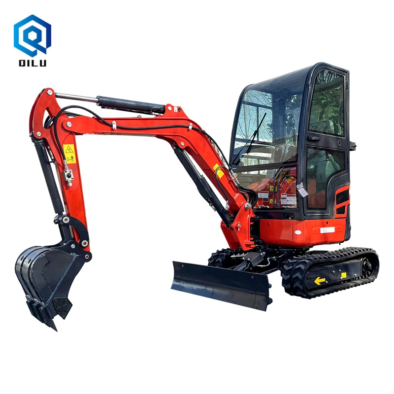 1.7 Ton Mini Crawler Excavators Bucket Kubota Excavator Wheel Excavator