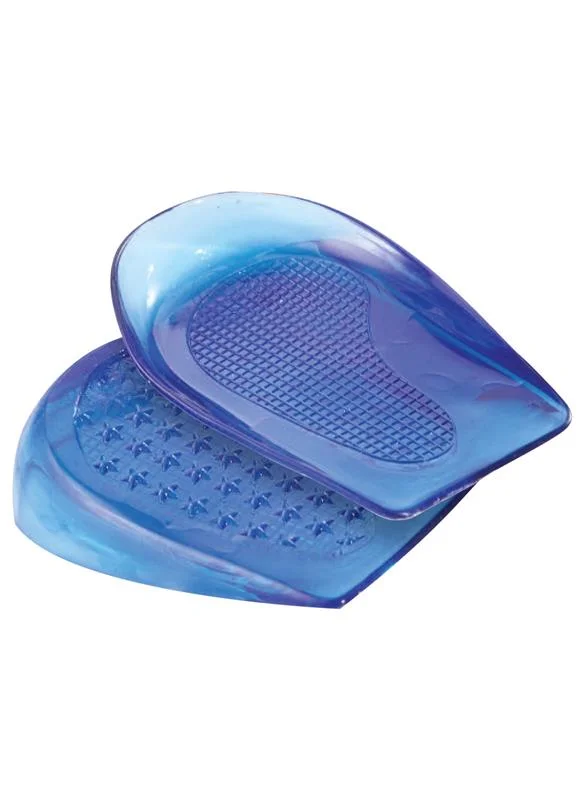 Foot Care Soft Gel Silicon Posture Corrective Heel Cups, Gel Heel Cushion