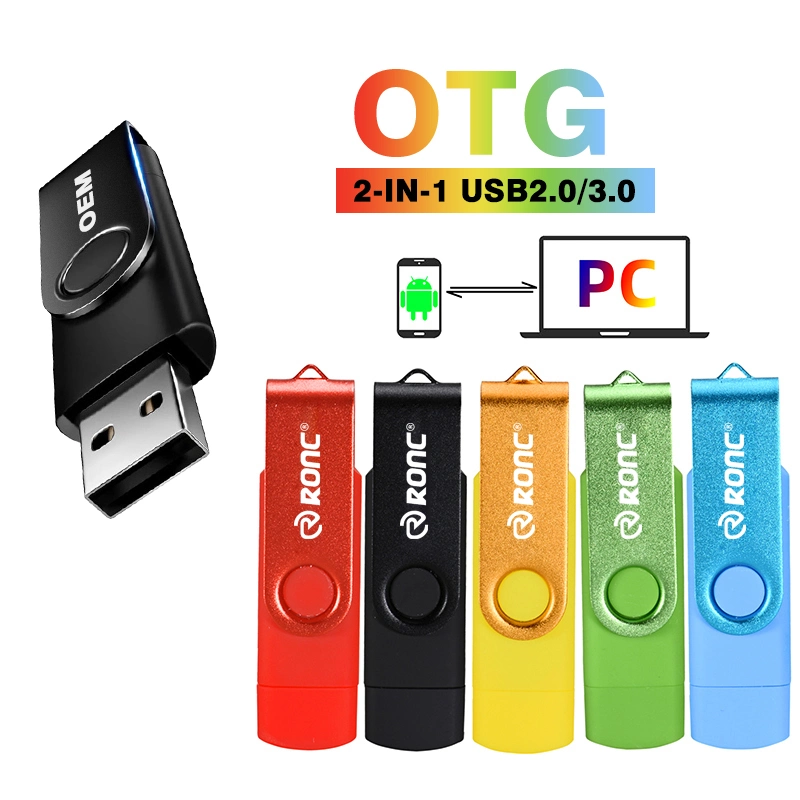 Preço barato USB Flash Key 2.0 logotipo personalizado 4 GB todos Unidade flash USB OTG cores