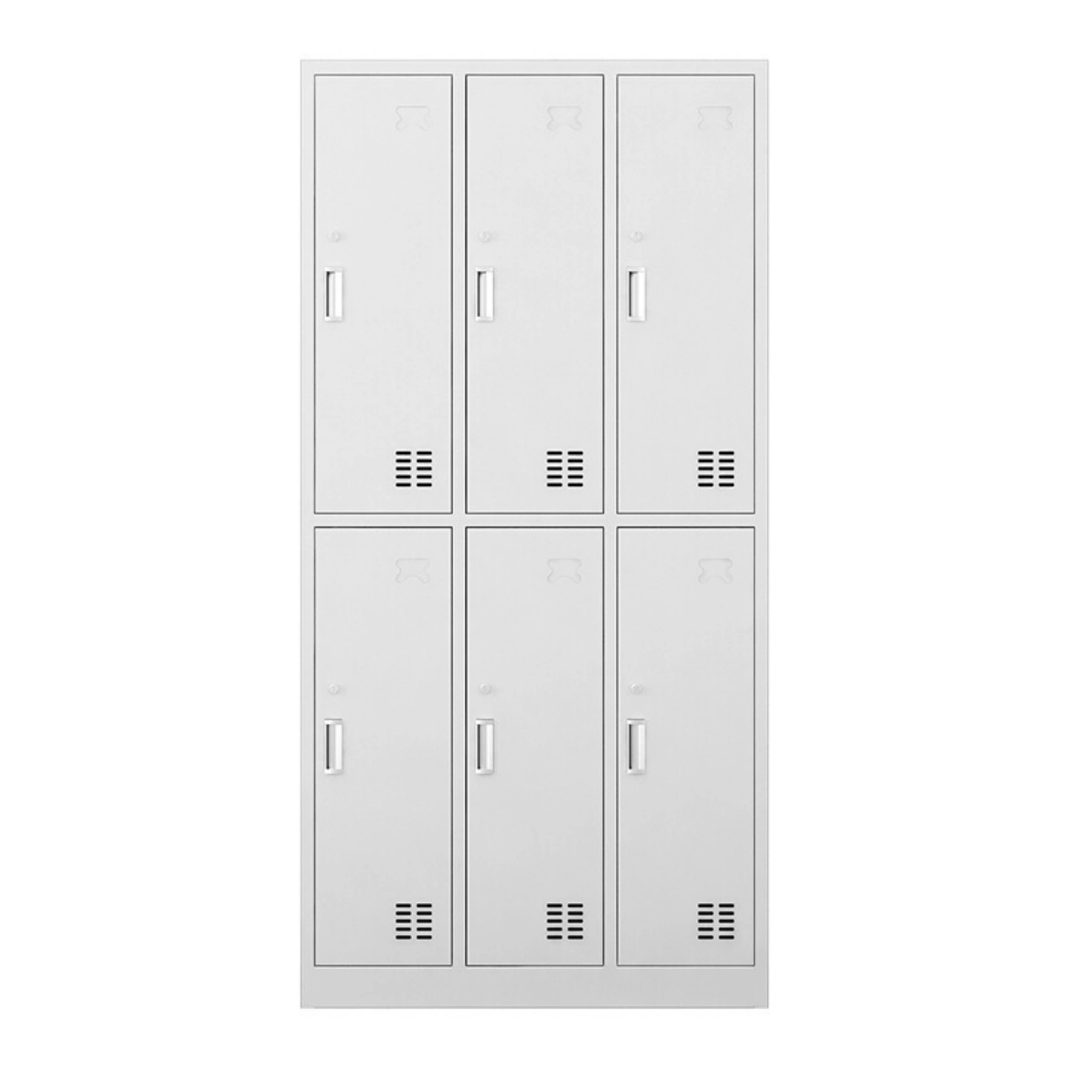 Six Door Cabinet Office School Iron 6-Door Cabinet Staff Cabinet