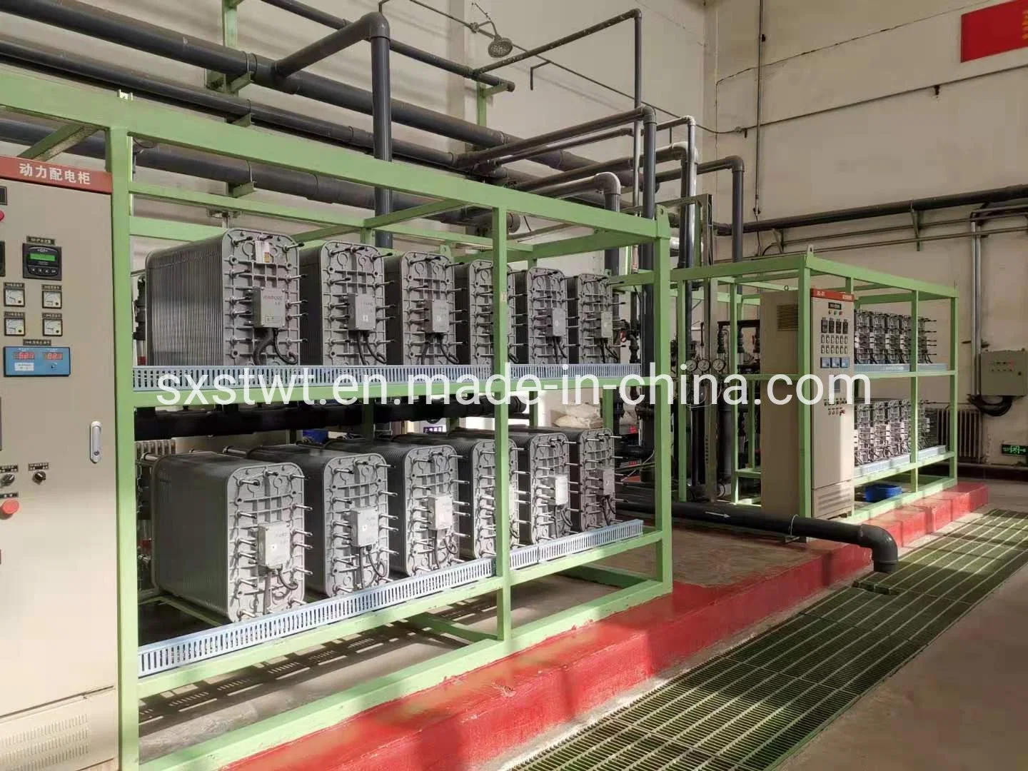 2000litres Electrodialysis Water Treatment System with EDI Module for Pharmaceutical Factory